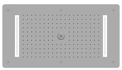 Верхний душ RGW Shower Panels SP-72 70x38 многофункциональный