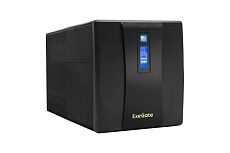 Источник бесперебойного питания Exegate SpecialPro Smart LLB-1500.LCD.AVR.4SH.USB 1500VA/950W, LCD, AVR, 4*Schuko, USB, Black 212520