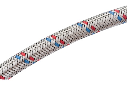 Подводка для смесителей СТМ сталь, 1/2xM10x40 см., короткий. штуцер CWFSS040