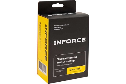Портативный мультиметр Inforce с тестом батареек 01-05-04