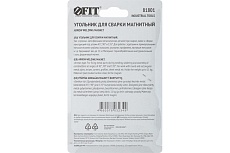 Угольник для сварки магнитный Стрелка усилие до 11 кг FIT 81801