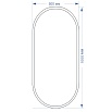 Зеркало Azario Виола лофт 50x100 см