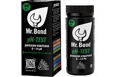Набор из 100 полосок Mr.Bond PH-TEST с диапазоном измерения pH 0-14 MB20000001PH