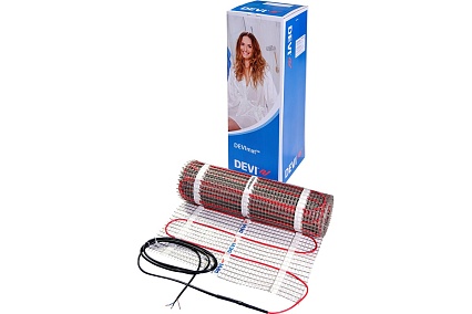 Двухжильный мат на самоклеющейся сетке Devi mat DTIR-150 450Вт 0,45x6м 412 83030570