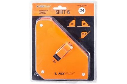 Отключаемый магнитный угольник Foxweld SHIFT-6 до 24кг 5388
