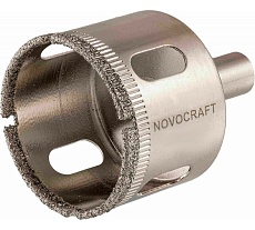 Коронка алмазная по стеклу и керамике (2 шт; 12х52 мм) NOVOCRAFT KAC012052302