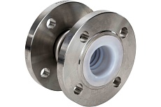 Компенсатор сильфонный осевой DN.ru CSA-1 Ду50 Ру16 футерованный, осевой ход 30мм D140-02295