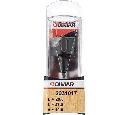 Сверло чашечное правое (20x55.5х57.5 мм; хвостовик 10x26 мм присадка) Dimar 2031017