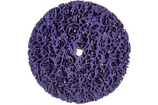 Круг для снятия ржавчины фиолетовый 100 мм Русский Мастер РМ-90559