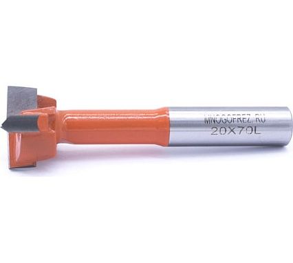 Сверло чашечное четырехзаходное по дереву FT120207L (20х70 мм; хв-к 10 мм; левое вращение) МНОГОФРЕЗ 6595