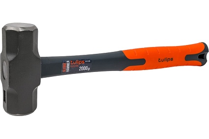 Кувалда Tulips Tools 2000 г, фиберглас, короткая рукоятка IS12-220