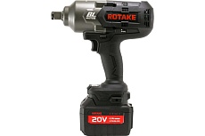 Аккумуляторный ударный гайковерт Rotake 1/2&quot;, 1080 нм, 20 В, АКБ 4 Ач 2 шт., в кейсе RC-8803
