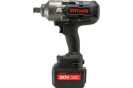 Аккумуляторный ударный гайковерт Rotake 1/2", 1080 нм, 20 В, АКБ 4 Ач 2 шт., в кейсе RC-8803