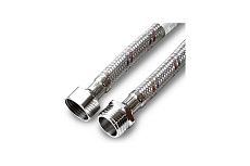 Подводка для воды Damento с нержавеющим оплетением, в ПВХ оболочке, 1/2 г/ш, 50 см 003835