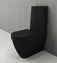 Крышка-сиденье Bocchi Taormina/Jet Flush A0300-005 с микролифтом, черный