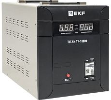 Электронный стабилизатор напряжения EKF TITAN -ТF-10000 напольного исполнения stab-TF-10000