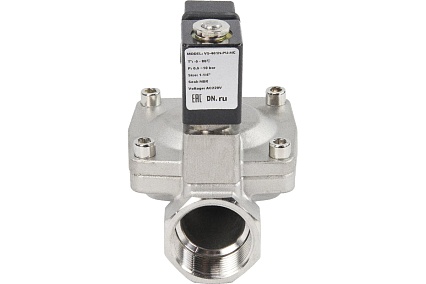 Электромагнитный клапан DN.ru VS2W-401N-PU-NC Ду32 Ру10 сталь 220В AC пилотный D130-01280