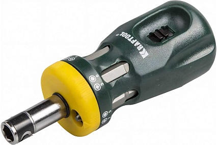 Реверсивная отвертка с битами BIT LOCK 12 в 1 Kraftool 26161-H13