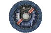 Круг лепестковый U-форма трехсторонний 125x11x22.23 мм, Z40, цирконий EuroCut EC-FU125Z40