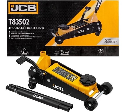 Подкатной гидравлический домкрат JCB 3 т JCB-T83502(58062)