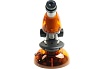 Микроскоп Микромед Атом 40x-640x, апельсин 27389