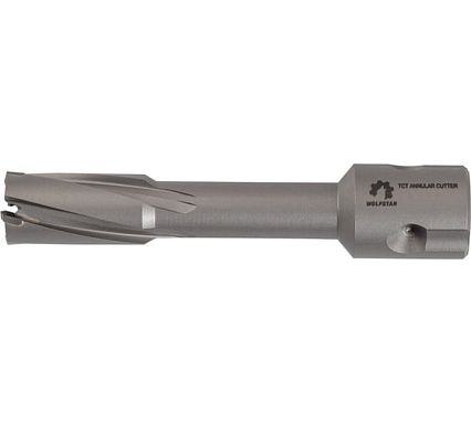 Сверло корончатое по металлу TCT 12x55 мм WOLFSTAR cw00116