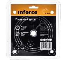 Диск пильный по дереву (165х20х1,4 мм; 40Z) Inforce 11-01-601
