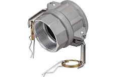 Алюминиевый камлок TITAN LOCK типа D серия &quot;EcoLine&quot;, розетка внутренняя резьба BSP 2&quot;, TL200DAL-EL