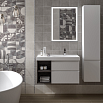 Шкаф пенал Kerama Marazzi Cubo 35 см левый, белый матовый CUB.165Lh\WHT.M