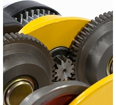 Электрическая каретка для тельфера Denzel T-1000 1 т, 540 Вт // 52009