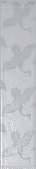 Бордюр Kerama Marazzi Кимоно Журавли 5.4х25 см, 6159/C1690