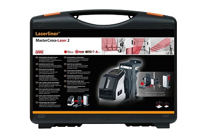Перекрестный лазер с двумя хорошо видимыми лазерными линиями Laserliner MasterCross-Laser 2 031.350A