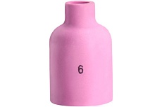 Сопло керамическое TIG Инсвартех 17-18-26 57N BIG для газовой линзы №6, 5 шт IST0188