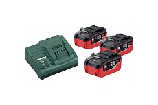 Набор аккумуляторов Basic-Set 5.5 + зарядное устройство ASC30-36 (18 В; 5.5 А*ч; LiHD) Metabo 685074000