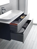 Мебель для ванной Kolpa-San Gloria 100, черный/серый