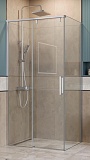 Душевой уголок BelBagno SOFT_CLOSE-1-AH-1-100/90-C-Cr 100x90 прозрачный, хром