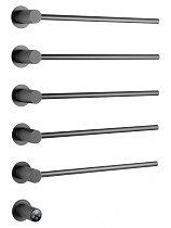 Полотенцесушитель электрический Wonzon&Woghand Munchen WW-A355-GM темный графит