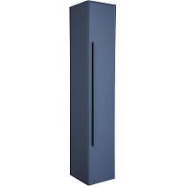 Шкаф пенал La Fenice Elba 30 см синий матовый FNC-05-ELB-BG-30