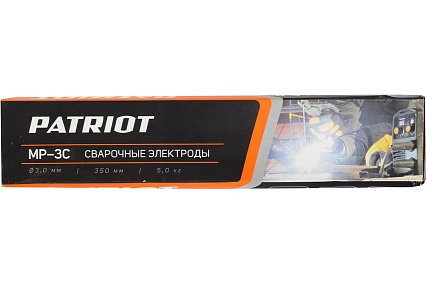 Электроды сварочные МР-3С 3 мм, 350 мм, 5 кг Patriot 605012205
