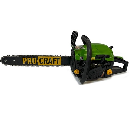 Бензопила ручная PROCRAFT (металл. стартер) GS450