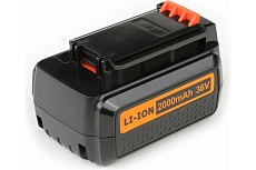 Аккумулятор для электроинструмента Black&Decker (Li-Ion, 36В, 2Ач) Topon PN: BL20362 TOP-PTGD-BD-36-2.0-Li