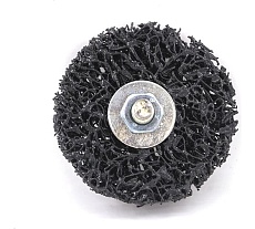 Круг зачистной полимерный коралловый со штифтом Black (63х15х6 мм; зернистость грубая coarse) РемоКолор 37-1-407