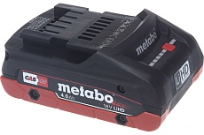 Аккумулятор LiHD 18 В, 4.0 А*ч Metabo 625367000