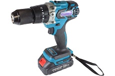 Аккумуляторная ударная дрель-шуруповерт AktiTool icd20g в кейсе 13 мм, 20в, li-ion аккум. 2000 мАч, 2 шт. 101211