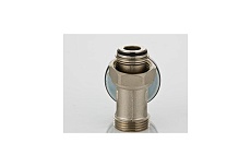 Тройник с термометром Евроконус Valtec VT.4615.0.0