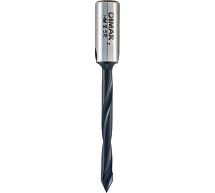 Сверло присадочное сквозное правое 12x40 мм, L70. хвостовик 10x25 мм Dimar 2016867