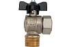 Кран шаровой угловой STOUT НР/накидная гайка 3/4x3/4 SVB-0010-000020 RG008T2PORB6HI