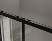 Душевая дверь Vincea Сити (City) VDS-5CT2170CLB 170x195 черный, прозрачная