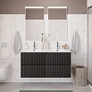 Мебель для ванной BelBagno Uno 120 см, 4 ящика, Темно-серый матовый