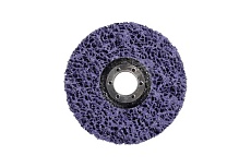 Диск зачистной полимерный CNS 22.2 мм, 125 мм, фиолетовый FIT 39614